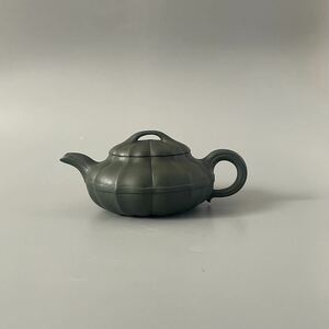  China .. purple sand small teapot tea utensils tea . Zaimei era thing old fine art Tang thing . tea utensils 
