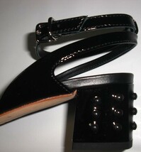 SALE! TOD'S トッズ　レディース・黒エナメルサンダル ・サイズ35.2/1・未使用です_画像6