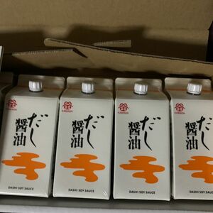 鎌田醤油 だし醤油　200ml 4個