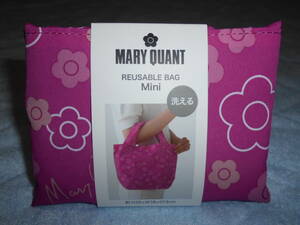 * new goods * unused goods Mary Quant MARY QUANT eko-bag my bag tote bag handbag daisy wine Mini*