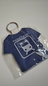 未使用品*PASS CASEパスケース*Tシャツ型*青ブルー