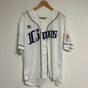  Saitama Seibu Lions majestic uniform XL size 