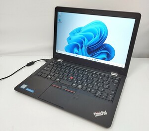 4600 エラー等ジャンク ThinkPad13 20GJ-CT01WW Core I3 6100U 8GB 簡易確認部品取りに