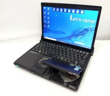 8185 部品取りに ジェットブラック CF-S9LY9BDP Core I7 640M 2.8Ghz 8GB DVD 簡易確認　ジャンク　 _画像1