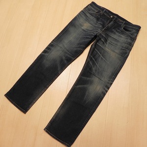 -716* large size w36 * made in Japan EDWIN Edwin E504R strut Denim pants * used processing stretch jeans prompt decision *