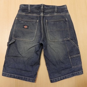 -746★ Dickies ディッキーズ デニム ハーフパンツ ショートパンツ W79 古着 デニムショーツ 即決 ★