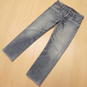 -785★ Levi's リーバイス 705 W32 ストレッチ デニムパンツ ジーンズ 古着 ユーズド加工 即決 ★