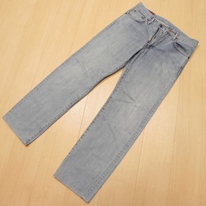 -838[ быстрое решение ]W32 сделано в Японии Edwin EDWIN 503ZZ распорка джинсы молния fly б/у одежда цвет незначительный . Denim брюки *
