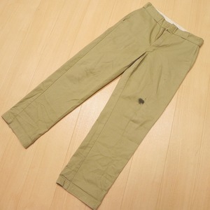 -942★ 古着 ディッキーズ 874KH ワークパンツ W32×L32 Dickies カーキ (ベージュ) ★