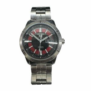 SEIKO セイコー5 SPORTS Automatic 自動巻き AT 24石 4R36-01V0 メンズ腕時計 デイデイト 裏スケ 10405