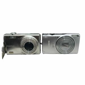 デジカメ2台まとめ Canon IXY 640 Fujifilm finepix F70 EXR カメラ デジタルカメラ キャノン 富士フィルム 動作未確認 ジャンク 10406
