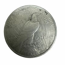 アメリカ 銀貨 リバティ イーグル 1ドル銀貨　ピース DOLLAR　1922年 アンティークコイン 古銭 10533_画像2