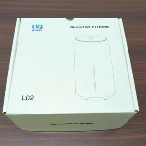 ホームルーター Speed Wi-Fi HOME L02 ホワイト UQ WiMAX　10627