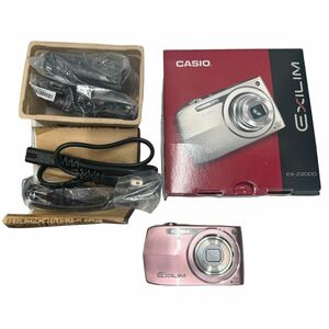 中古美品 CASIO EXILIM EX-Z2000 コンパクトデジタルカメラ ブラック デジカメ カシオ エクシリム 簡易動作確認済み 10646