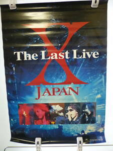 @2 中古 ポスター B2 hide ヒデ The Last Live ラストライブ 非売品 検索 X JAPAN