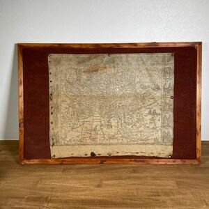  old map map old book antique interior leather? world map 