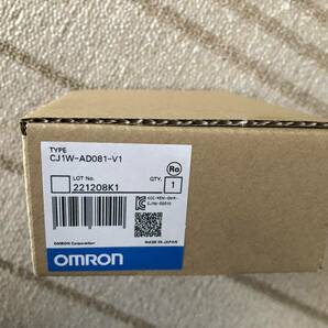新品 日本製 オムロン OMRON CJ1W-AD081-V1 アナログ出力ユニット (3)