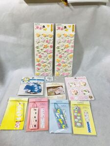 シール マスキングテープ　さんぽみち　ひよこ　9品