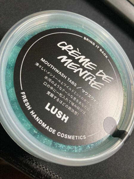 【新品未開封】 LUSH ラッシュ マウスウォッシュ クレームドマント