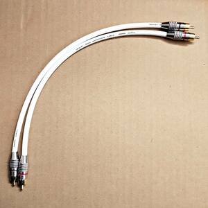 MOGAMI ( Moga mi) / 2534 use RCA cable white 32cm 2 ps [ control number :2]