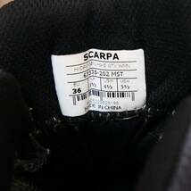 極美品◎【SCARPA】スカルパ GORE-TEX ハイドロジェンハイクGTX EU36 23.0cm前後 トレッキングシューズ 軽登山 レディース_画像9