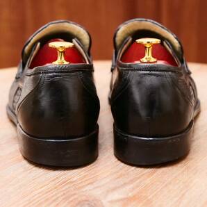 極美品◎【SPARTACUS】スパルタカス イントレチャートコンビローファー ブラック UK8.5 27cm ビジネスカジュアル メンズシューズ 革靴の画像5