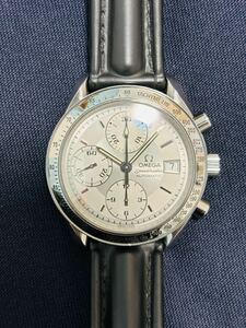 OMEGA Omega Speedmaster Date self-winding watch OH ending wristwatch after market belt original breath equipped 