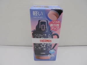 ◇8202・THERMOS/サーモス 水筒 真空断熱スポーツボトル 0.8L ネイビーピーチ FHT-802F 未使用品