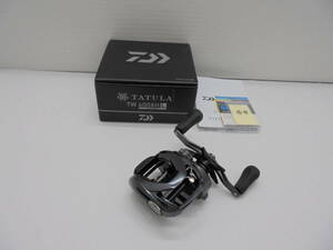 ◇8217・DAIWA/ダイワ ベイトリール TATULA/タトゥーラ TW 400XHL 左ハンドル 中古品