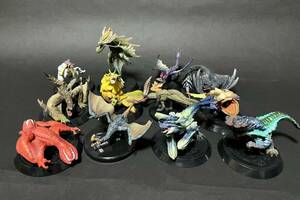  Monstar Hunter mon handle Capcom figure builder set B set sale box less . Junk 