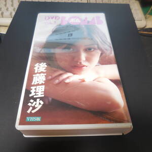 ビデオ■VHS■DVD BOMB vol.3 VHS版■後藤理沙■中古