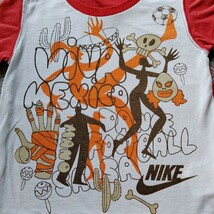 ナイキ（NIKE）_赤白_80サイズ_Tシャツ_柄_ポップ_前面柄_画像4