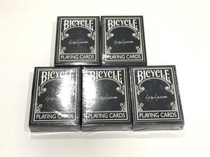 (SM1842-A) Yohji Yamamoto Playing Cards ヨウジヤマモト トランプ プレイングカード 黒 特別限定アイテム 未使用