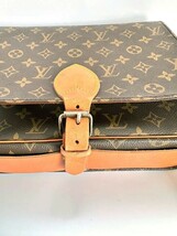 美品♪ ルイヴィトン LOUIS VUITTON モノグラム カルトシエール ショルダーバッグ 斜めがけバッグ BAG かばん レザー ブラウン M51252_画像9