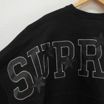 Supreme シュプリーム 20SS STARS CREWNECK スター ワッペンロゴ クルーネック スウェット トレーナー 裏地起毛 M 10115858_画像6