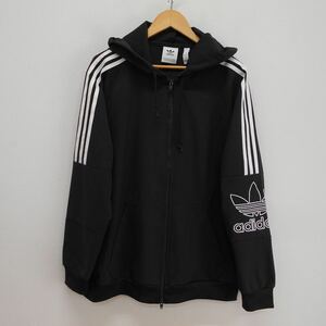 adidas アディダス DX3853 OUTLINE FZ HOODIE ジップアップパーカー XO 10116380