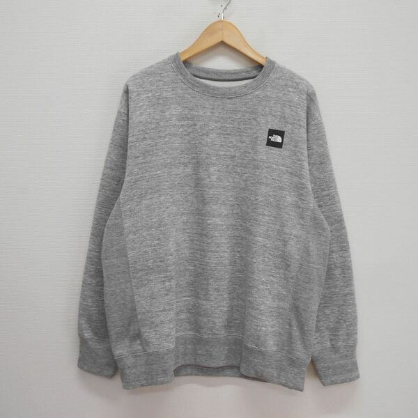 THE NORTH FACE ノースフェイス NT62041 Square Logo Crew Sweat スクエアロゴ クルー スウェット トレーナー XXL 10116286