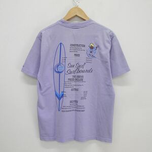 SUN SURF サンサーフ 半袖Tシャツ プリント ロゴ USA製 S 10111711