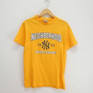 NEIGHBORHOOD ネイバーフッド USA製 90s 90年代 半袖 Tシャツ ロゴ プリント S 10116612