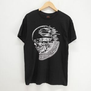 HARLEY DAVIDSON ハーレーダビッドソン メキシコ製 90s 00s スカル 両面 プリント 半袖Tシャツ ホノルル ハワイ M 10116509