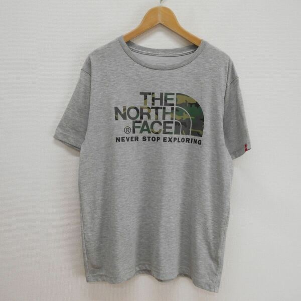 THE NORTH FACE ノースフェイス NT31622 S/S CAMOUFLALGT 半袖Tシャツ ロゴ カモ カモフラージュ 迷彩 XL 10110753