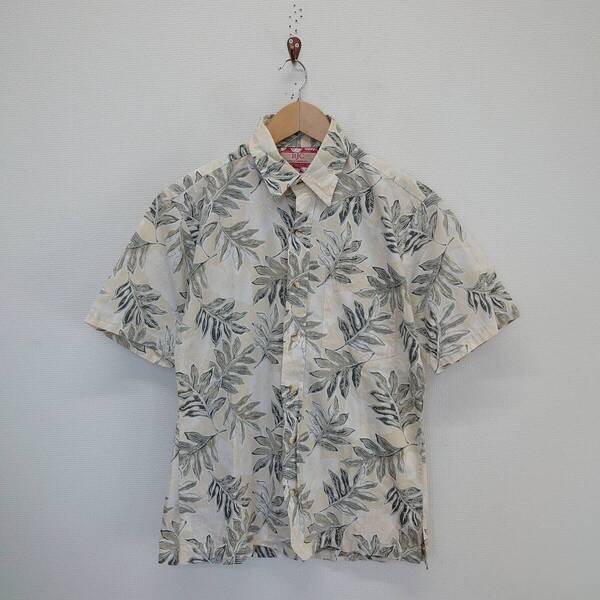 RJC ロバート・J・クランシー アロハシャツ 柄シャツ 総柄 ハワイ 半袖 メンズ コットン 8308C S 10112683