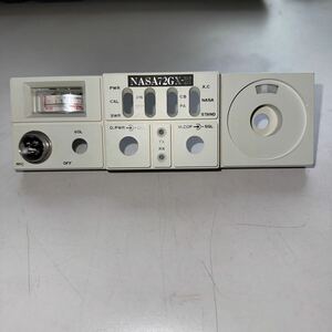 CB無線 NASA72GX用　白ベーゼル　新品