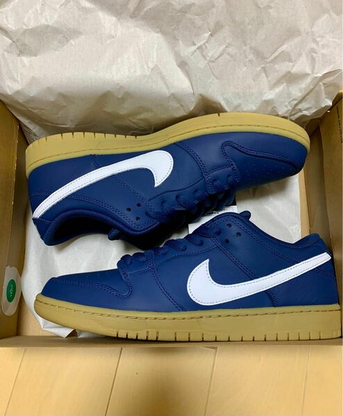 Nike SB Dunk Low Pro ISO Orange Label "Navy Gum"28.0新品未使用