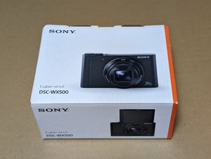 SONY コンパクトデジタルカメラ Cyber-shot DSC-WX500 ブラック 未使用品