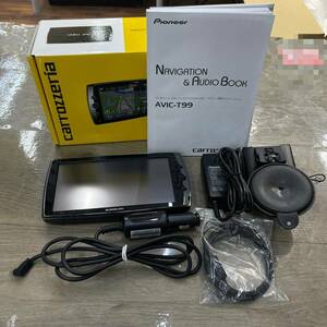 送料無料S85265 ポータブルナビゲーション ナビ 7型ワイド VGA ワンセグTV AVIC-T99 　pioneer carrozzeria