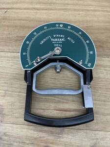 送料無料S79847 Tarzan 握力計 レトロ ターザン 100kg SMEDLEYS DYNAMO METER