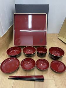  free shipping S85043 Disney meal . beginning set lacquer ware 10-7181-54