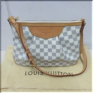 ◆ LOUIS VUITTON ルイヴィトン シラクーサ PM N41113 ダミエアズール ショルダーバッグ 【MI0181】ゴールド金具 斜め掛け ◆