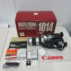 #Canon Canon 8mm film camera AUTO ZOOM auto zoom 1014 ELECTRONIC electronic Canon product catalog, film 2 piece attaching #